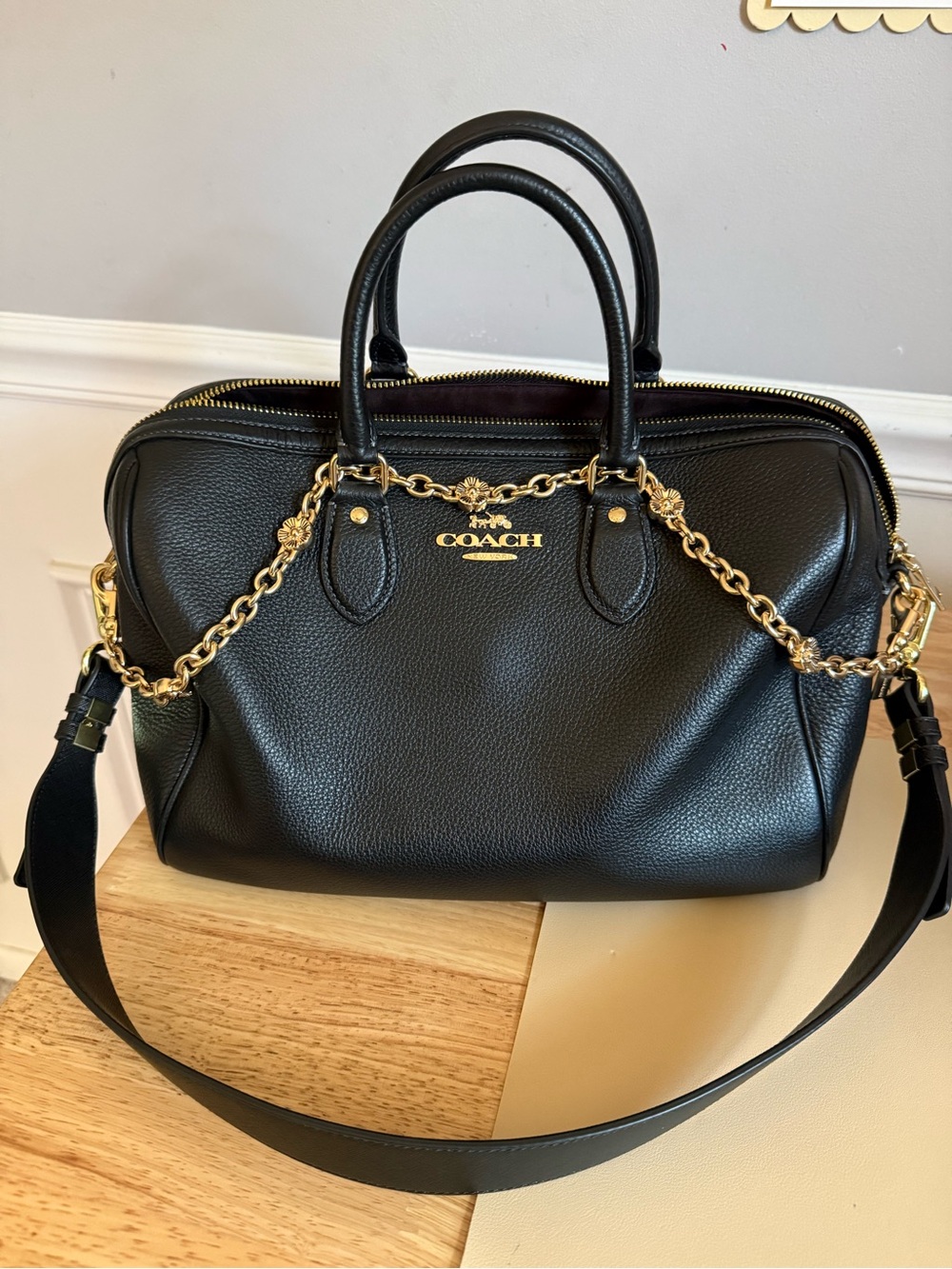 Coach Large Rowan Pebble Leather - Picture 9 of 9